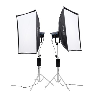 Nanlite FC-300B 2KIT-ST with softboxes