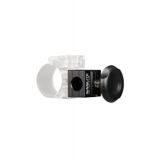 Nanlite T12 Tube Light Clip With 2-Way Baby Pin Receiver Nanlite T12 Tube Light Clip With 2-Way Baby Pin Receiver