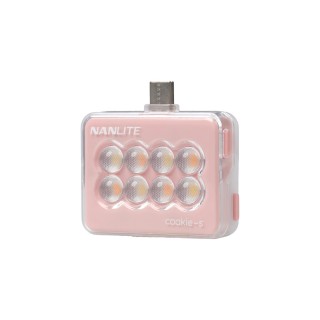 NANLITE cookie-s LED Mini Light (Coral Pink) NANLITE cookie-s LED Mini Light (Coral Pink)