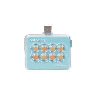 NANLITE cookie-s LED Mini Light (Cyan Blue) NANLITE cookie-s LED Mini Light (Cyan Blue)