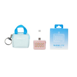 NANLITE cookie-s LED Mini Light (Coral Pink) NANLITE cookie-s LED Mini Light (Coral Pink)