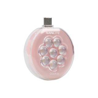 NANLITE cookie LED Mini Light (Coral Pink) NANLITE cookie LED Mini Light (Coral Pink)