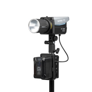 Nanlite BT-BG-V V-mount Battery Grip with DC Connector Nanlite BT-BG-V V-mount Battery Grip with DC Connector
