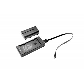 Nanlite 2-in-1 Battery Charger for NP-F Style Batteries