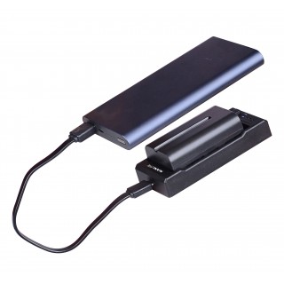 Nanlite 2-in-1 Battery Charger for NP-F Style Batteries Nanlite 2-in-1 Battery Charger for NP-F Style Batteries