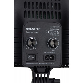 Nanlite Compac 24B Bi-coloc LED Photo light