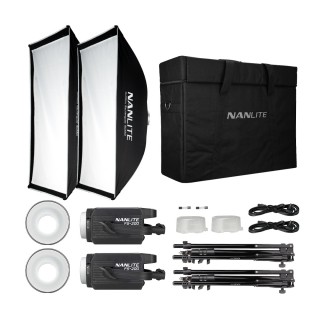 Nanlite FS-200 2KIT with light stand