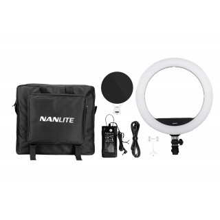 Nanlite Halo 16C RGB LED Ring Light kit