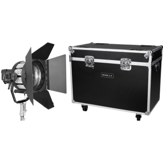 Nanlux Evoke 1200B Spot Light with FL-35YK Fresnel Lens and Flight Case Nanlux Evoke 1200B Spot Light with FL-35YK Fresnel Lens and Flight Case