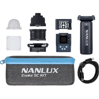 Nanlux Evoke 5C KIT LED Full-color Spot Light Kit Nanlux Evoke 5C KIT LED Full-color Spot Light Kit