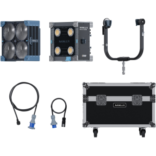 Nanlux Evoke Matrix 2500B Bi-color Multi-Source Spot Light Kit in Flight Case Nanlux Evoke Matrix 2500B Bi-color Multi-Source Spot Light Kit in Flight Case