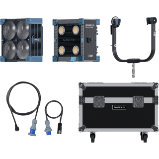 Nanlux Evoke Matrix 2500C Full-color Multi-Source Spot Light Kit in Flight Case Nanlux Evoke Matrix 2500C Full-color Multi-Source Spot Light Kit in Flight Case