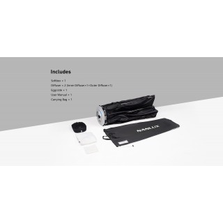 Nanlux DoPchoice SNAPBAG Octa5' Shallow Soft with NL Mount Nanlux DoPchoice SNAPBAG Octa5' Shallow Soft with NL Mount