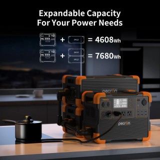 Pecron E1500LFP Expandable Power Station 2200W 1536Wh 230V EU Version Pecron E1500LFP Expandable Power Station 2200W 1536Wh 230V EU Version