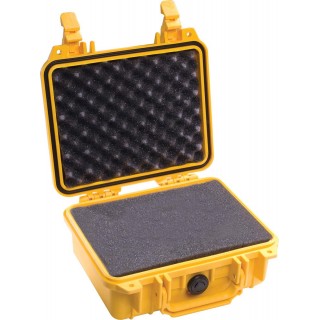Peli 1200 Case With Foam, Yellow Peli 1200 Case With Foam, Yellow