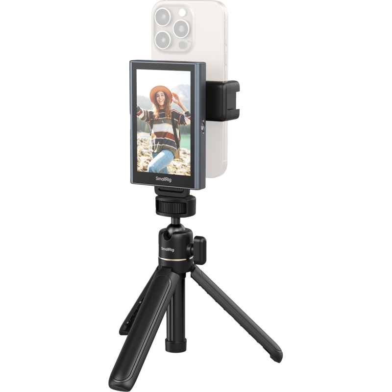 SmallRig 4851 Phone Vlog Monitor Kit with Magnetic Clip Mount and Wireless Remote
