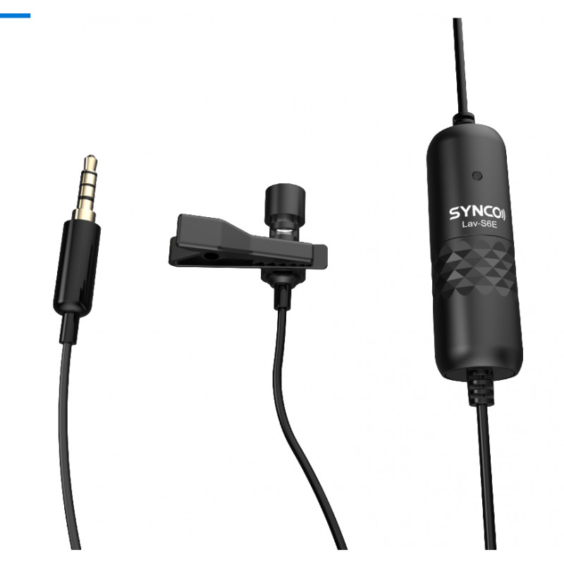 Synco Lav-S6E Wired Lavalier Microphone