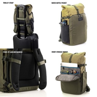 Tenba Fulton v2 14L Backpack – Tan/Olive Tenba Fulton v2 14L Backpack – Tan/Olive