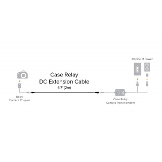 Tether Tools Relay DC Extension Cable - 6.7' (2m)