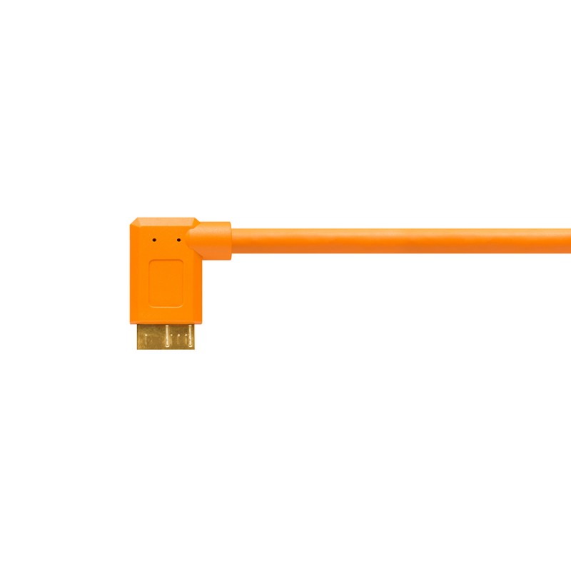 CU61RT15-ORG Tether Tools TetherPro USB 3.0 to Micro-B Right Angle Cable High-Visibility Orange 15' 15 4.6m 4.6m 