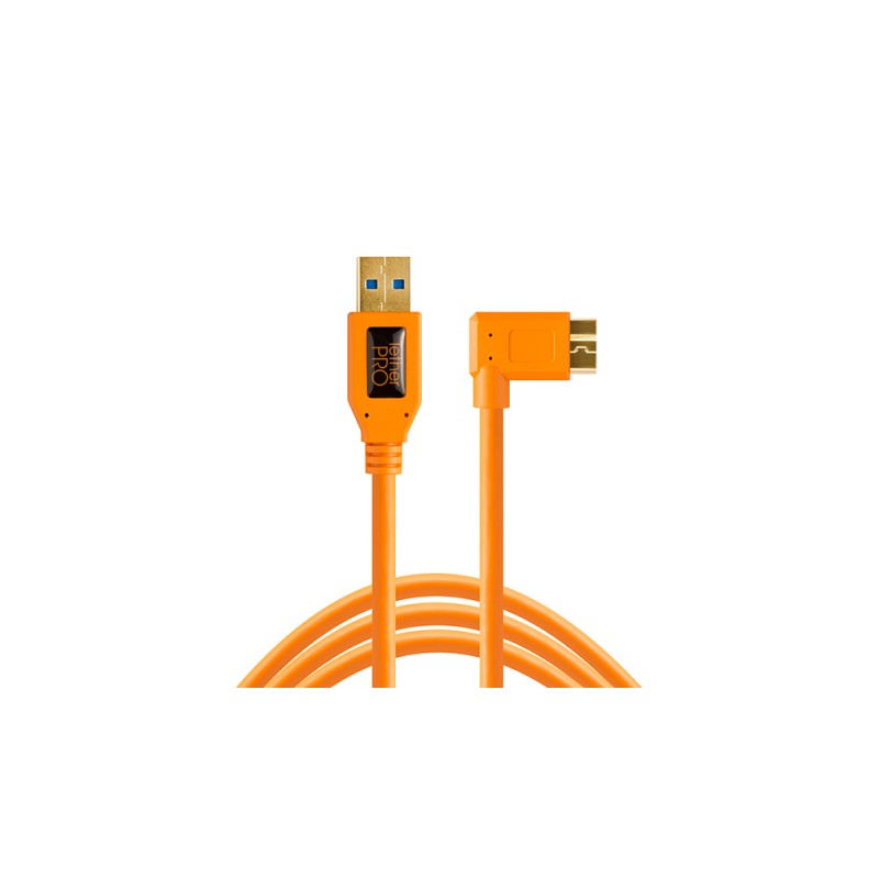 Tether Tools Pro USB 3.0 to Micro-B Right Angle cable 4.6m