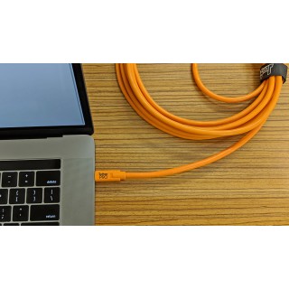 Tether Tools Pro USB-C to 3.0 Micro-B Right Angle cable 4.6m Tether Tools Pro USB-C to 3.0 Micro-B Right Angle cable 4.6m