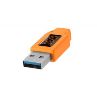 Tether Tools Pro USB 3.0 to USB-C cable 4.6m ORG Tether Tools Pro USB 3.0 to USB-C cable 4.6m ORG