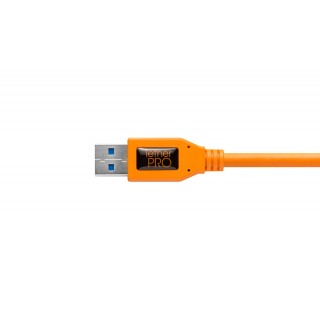 Tether Tools Pro USB 3.0 to USB-C cable 4.6m ORG Tether Tools Pro USB 3.0 to USB-C cable 4.6m ORG