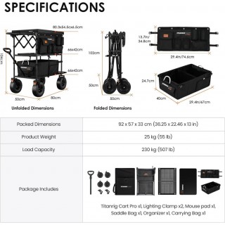 Titanrig Cart PRo Titanrig Cart PRo