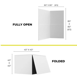 V-Flat Foldable 2.0 Black/White (improved) Set of 2 V-Flat Foldable 2.0 Black/White (improved) Set of 2
