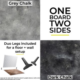 V-Flat Grey Chalk/Dark Chalk