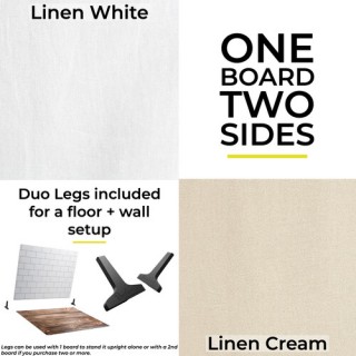 V-Flat Linen White/Linen Cream - XL