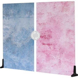 V-Flat Plastered Pink/Barn Door Blue - XL