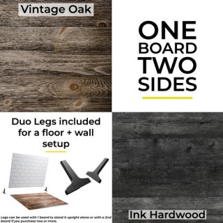 V-Flat Vintage Oak/Ink Hardwood - XL