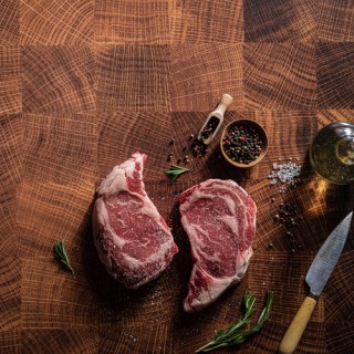 V-Flat Aged Cutting Board/Butchers Board - XL V-Flat Aged Cutting Board/Butchers Board - XL