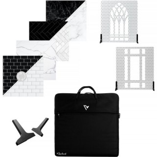 V-Flat Kitchen Kit (4x Duo Boards - 2 Shadow Boards, Travel Bag, Duo Legs)