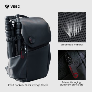 VSGO V-BP01 Black Snipe 20L commuting camera backpack