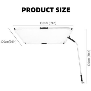 Digitalfoto Background Frame V360QB-02 with Removable Diffuser Reflector Flag board Digitalfoto Background Frame V360QB-02 with Removable Diffuser Reflector Flag board