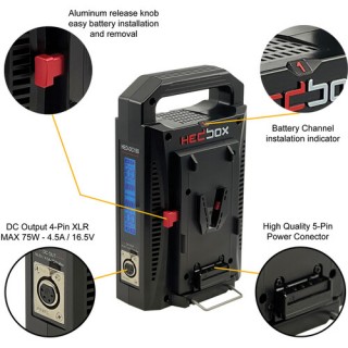Hedbox HED-DC150V V-Mount Hedbox HED-DC150V V-Mount