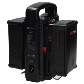 Hedbox PROBANK 2L 396Wh Power Bank Kit with 2 x NERO L V-Mount Batteries Hedbox PROBANK 2L 396Wh Power Bank Kit with 2 x NERO L V-Mount Batteries
