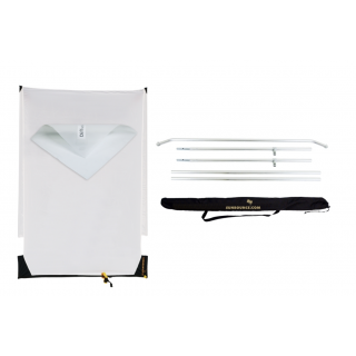 Sunbounce STARTER-KIT SUN-SWATTER PRO Diffuser WHITE ARTIFICIAL SILK -2/3 130x190