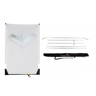 Sunbounce STARTER-KIT SUN-SWATTER PRO Diffuser WHITE ARTIFICIAL SILK -2/3 130x190 Sunbounce STARTER-KIT SUN-SWATTER PRO Diffuser WHITE ARTIFICIAL SILK -2/3 130x190
